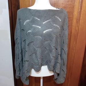 MOON & MADISON | Cropped Sweater/Poncho